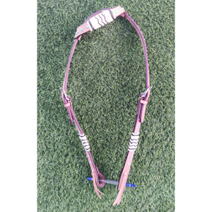 Cabezal de cuero de vaca genuino respetuoso con el medio ambiente con diseño exclusivo de brida occidental fabricante personalizado de Horse Exim - Product Image 3