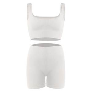 ชุดออกกำลังกายของผู้หญิงชุดเสื้อผ้าสำหรับเล่นโยคะชุดออกกำลังกายรัดรูปสำหรับวิ่งกลางแจ้ง - Product Image 5