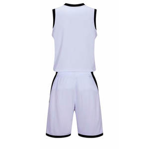 Tenues de basket-ball respirantes de style actuel, faible MOQ, concevez vos propres vêtements d'équipe sportive pour la vente en ligne - Product Image 3