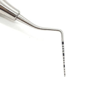 เครื่องมือตรวจทางทันตกรรมพลาสติกและสเตนเลสด้านเดียว - Product Image 4