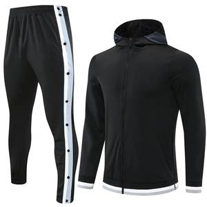 Survêtement pour hommes 2 pièces pantalons de survêtement à capuche joggers survêtement ensemble logo personnalisé - Product Image 3