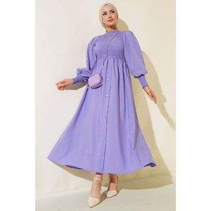 Vestido Gipel frontal Lila - Product Image 1