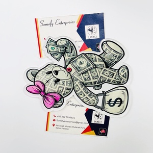 Custom Made Private Label New Dollar Bear Design Eyelash Extension Tiles Pallet Sustainable Solid Acrylic <b>Waterproof</b> Magnetic - Product Image 2