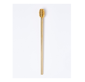 แท่งทองเหลืองขนาดเล็กช้อนน้ำผึ้ง3นิ้วกำหนดโลโก้ได้เอง - Product Image 4