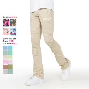 2024 personnalisé hommes mode 100% coton polaire survêtement pantalons de survêtement respirant été pantalons pour adultes - Product Image 5