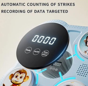 Cadeau pour enfants - Machine de <span class=keywords><strong>boxe</strong></span> musicale, sûre et écologique, entraînement de réaction avec sacs de frappe et sacs de sable - Product Image 2