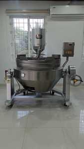 Cocina grande industrial Cocina Olla Mezclador Salsa Fruta Mermelada Pasta de tomate Máquina mezcladora de cocina de la India - Product Image 5