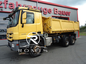 รถบรรทุกหนัก ACTROS 3346 MP3 6x6 สีเหลือง ปี 2012 เครื่องยนต์ดีเซล เกียร์ธรรมดา 351-450 แรงม้า 21-30 ตัน - Product Image 6