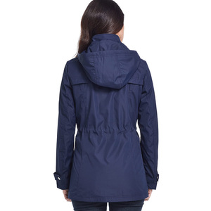 Softshell แจ็คเก็ตกันลมโพลีเอสเตอร์สำหรับผู้หญิงแจ็คเก็ตกลางแจ้งมีฮู้ดแฟชั่นใหม่แจ็คเก็ตกันลมผ้านิ่ม - Product Image 6