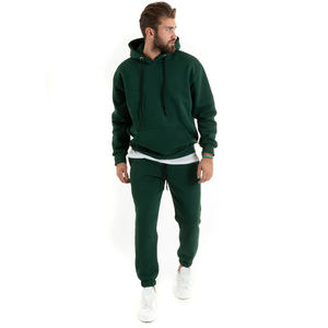 Ensemble de sweat-shirt et joggers pour homme Survêtements 100% coton du Pakistan Survêtement d'hiver doux et personnalisé avec logo imprimé - Product Image 1