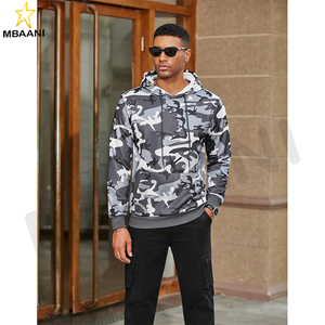 เสื้อฮู้ดแบบสวมหัวสำหรับผู้ชายและผู้หญิงเสื้อมีฮู้ดบุขนแกะมีฮู้ดแขนยาวแบบลำลองมีเชือกรูดเสื้อสเวตเตอร์มีกระเป๋าตังกา - Product Image 5