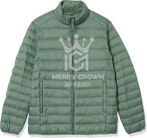 Chaqueta acolchada ligera hecha a medida 2025 para hombre, abrigo informal impermeable de lona de alta calidad, empaquetado, comodidad personalizada - Product Image 6