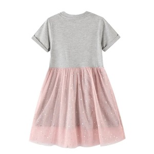 เสื้อผ้าเด็กขายส่งปี 2025 ชุดเดรสเด็กฤดูร้อนลายการ์ตูน ระบายอากาศดี ทรงเอ แขนสั้น สำหรับเด็กผู้หญิง - Product Image 3