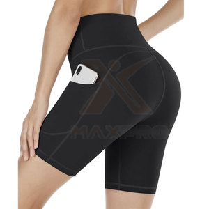 Shorts Deportivos Transpirables y Ligeros para Mujer, Spandex/Poliéster, Cintura Elástica, Producto Popular, Superventas - Product Image 2