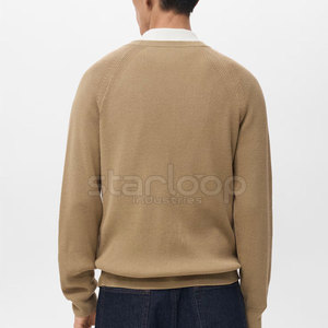 Cardigan pour homme le plus vendu, sur mesure, prix de gros, cardigan décontracté en tricot - Product Image 3