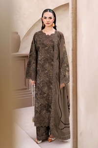 Trajes de estilo pakistaní de tela de seda kameez shalwar para mujer, de diseñador famoso. - Product Image 5