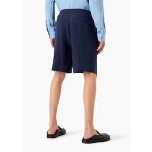 Shorts décontractés pour hommes, shorts de détente doux à coutures pour la maison, shorts de fitness d'été pour hommes avec confort élastique - Product Image 4