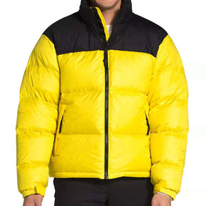 Chaqueta de Plumón Personalizada de Alta Calidad para Hombre, Bordado en la Parte Delantera, Capucha, Cuello, Diseño Sólido, Estilo Vintage, Transpirable, Ropa de Abrigo de Invierno - Product Image 4