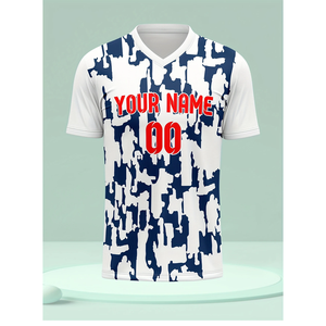 Maillot de football américain sur mesure numérique en gros haut de gamme imprimé par sublimation équipe crop top maillot de football américain de qualité supérieure - Product Image 1