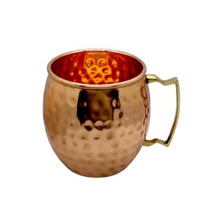 Pure Handmade Moscow Mule <b>Copper</b> Hammered Mugs manufacturer Beer Cup Mule Cups for Chilled Beverage Unique <b>Gift</b> Item - Product Image 6