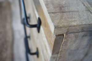 <b>Small</b> Modern <b>Wood</b> 1-door <b>Sideboard</b> for Living Room Bedroom & Hotel Use - Product Image 3