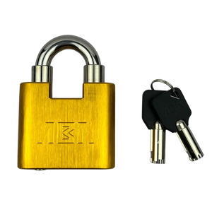 General Security Solid <b>Padlock</b> Anti-Rust Anti-Theft Keyed Different Copper Zinc Alloy and Aluminium Alloy ABA - Product Image 2