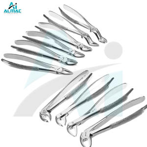 Juego de pinzas de extracción de dientes manuales ALMAC, 10 piezas, instrumentos quirúrgicos de extracción de dientes para niños, Kit de herramientas dentales - Product Image 1