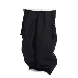 Pantalon de survêtement pour homme, pantalon de survêtement, jambe large, surdimensionné, avec fentes latérales, pantalon de survêtement évasé, Streetwear, vente en gros - Product Image 4