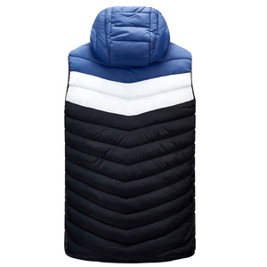 Veste sans manches matelassée pour homme, nouvelle collection, logo personnalisé, devant matelassé, légère, respirante, écologique, pour l'hiver - Product Image 3