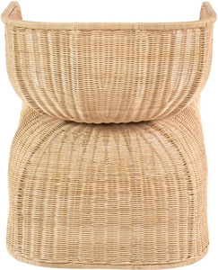 Handmade Natural <b>Rattan</b> Leisure <b>Chair</b> Industrial Design Eco-Friendly Indoor Use Made in Vietnam - Product Image 4