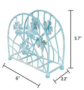 Floral Design Modern Luxury Durable Portable <b>Tissue</b> Holder Customized Color Powder Coated Metal Wire Napkin Holder <b>Tissue</b> - Product Image 3