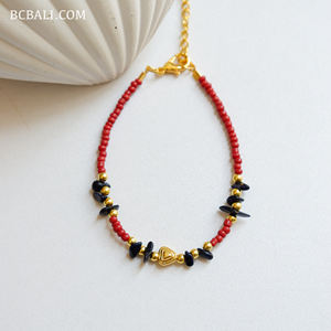 Bracelet bohème pour femme avec accents perlés, cadeau idéal pour toutes les occasions - Product Image 4