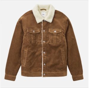 Street Pro Industries 100% Cotton Canvas Denim Winter Relaxed Fit Stylish <b>Sherpa</b> Fleece Liner Custom Fall <b>Men's</b> <b>Jackets</b> - Product Image 4
