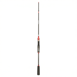 Canne à pêche légère Bdt-FISHING Group 116g, longueur 2,10 m, couleur rouge/noir, pour poids de lancer 5-25g - Product Image 2