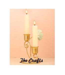 Porte-bougie en métal couleur or pour la maison et les accessoires de décoration de mariage, best-seller, porte-bougie décoratif - Product Image 4