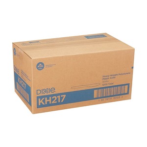 มีดพลาสติกดิ๊กซี่ แบบหนา สีขาว 1000/กล่อง (KH217) - Product Image 3