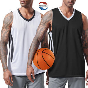 Maillot de basket-ball personnalisé le plus vendu, maillot de basket-ball respirant en mesh, maillot d'entraînement, design personnalisé, couleur, maillot de basket-ball - Product Image 4