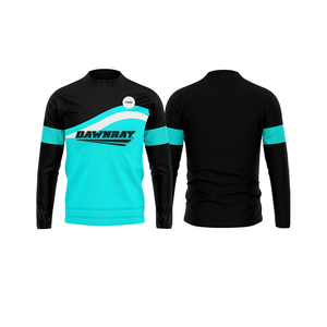 Sudadera Deportiva Ligera con Cierre de Cremallera de un Cuarto para Hombre, Mujer y Jóvenes, de Secado Rápido, para Equipos - Product Image 5