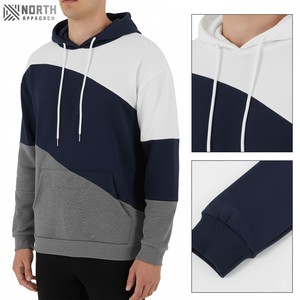 Sudaderas con capucha de punto de algodón 100% para mujer con diseño personalizado, sudaderas súper cómodas para invierno, sudaderas con capucha reversibles para Hombre - Product Image 3