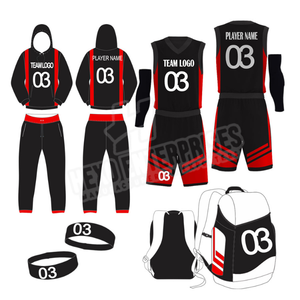 Nouveau design été hommes kits de basket-ball ensemble de maillots équipe club vêtements de basket-ball imprimer numéro uniformes de basket-ball - Product Image 4