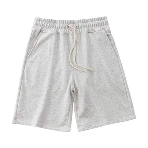 Design respirant 100% coton Short à cordon au genou pour homme Tissu doux Parfait pour un usage domestique ou des activités sportives en plein air - Product Image 2