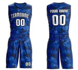2025 vente en gros personnalisé Sublimation impression respirant basket-ball uniforme ensemble conception sport entraînement porter avant Logo Position - Product Image 1