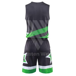 เครื่องแบบบาสเก็ตบอลพิมพ์ลายคุณภาพสูงเครื่องแบบบาสเก็ตบอลออกแบบได้ตามต้องการดีไซน์ล่าสุด - Product Image 6