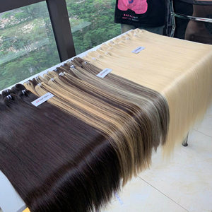 Extensiones de cabello de trama Color piano de alta calidad de toda la longitud Super Double Drawn 100% Cabello virgen vietnamita - Product Image 1
