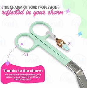 Ciseaux à bande en acier inoxydable Al MIDA pour soins infirmiers Jeu d'instruments manuels de qualité chirurgicale certifié ISO13485 Classe I 1 an - Product Image 3