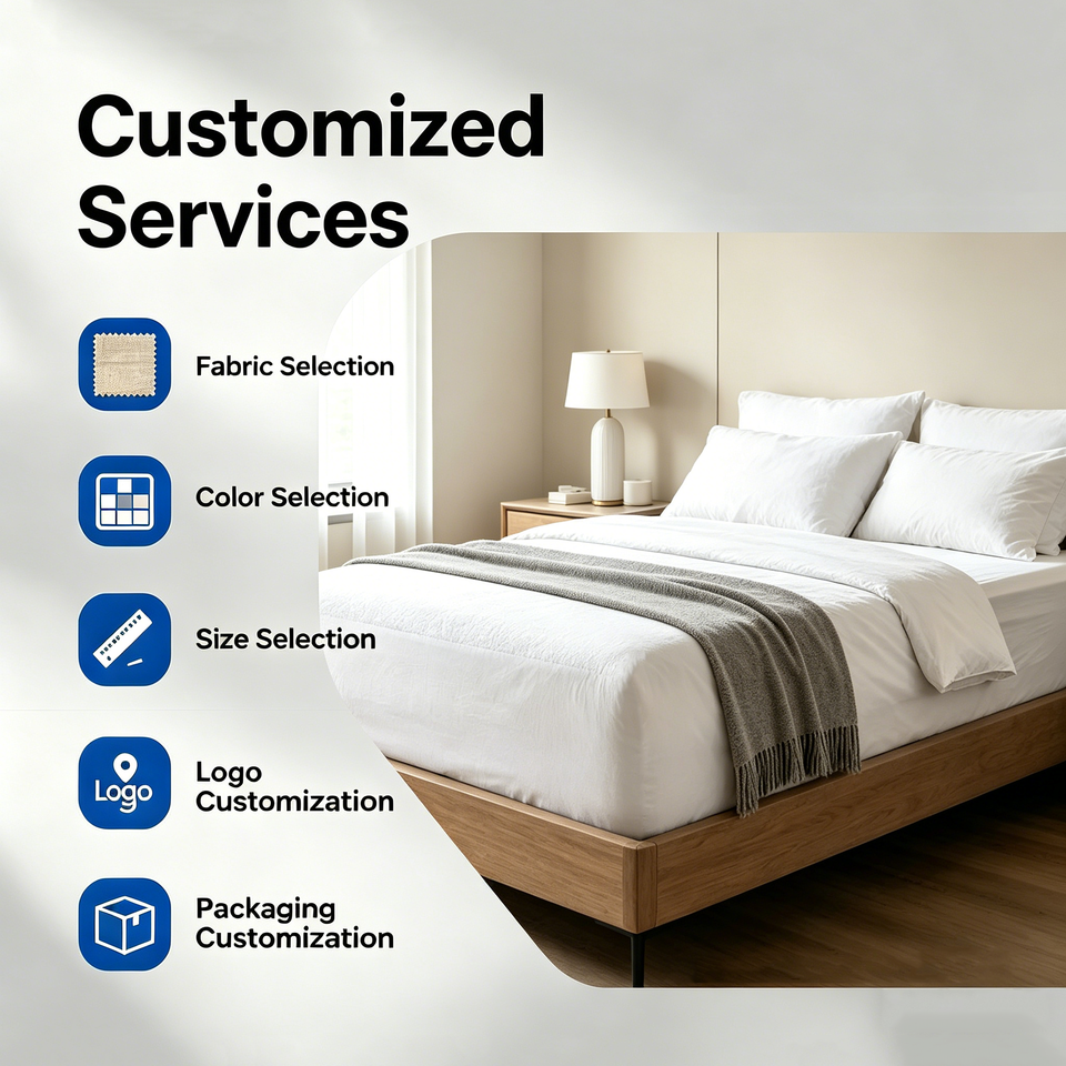Sample Order Pad Noiseless Waterproof Mattress Protector Pad with Elastic Straps Quilted ...