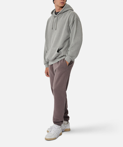 Ropa de calle de invierno duradera Sudadera con capucha transpirable de moda para hombres Sudadera con capucha ajustable única con bolsillo frontal especial de invierno para hombres - Product Image 4