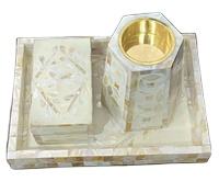 Mejor venta Eid Kuwait especial Gif MOP Mubkhar caja con juego de bandejas/quemador Bakhoor/Madkhan/bandeja para servir de India/Vietnam - Product Image 2