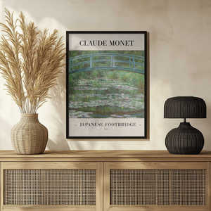 Conception moderne de passerelle japonaise de 1899 par Claude Monet - Product Image 1
