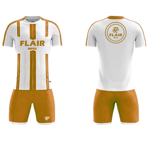 ชุดยูนิฟอร์มฟุตบอลแบบสั้น คุณภาพดีที่สุด ออกแบบเองได้ ระบายอากาศได้ดี สวมใส่สบาย สำหรับผู้ใหญ่ ผู้เล่นชาย ตัดเย็บอัตโนมัติ บริการ OEM - Product Image 4